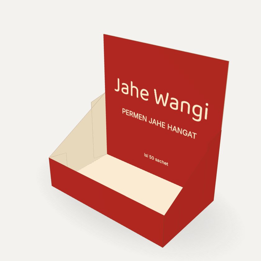 Display Box (Etalase) dengan contoh desain