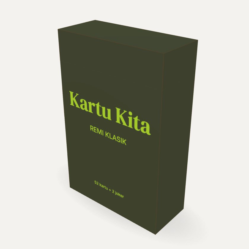 Kotak Flip-Top dengan contoh desain