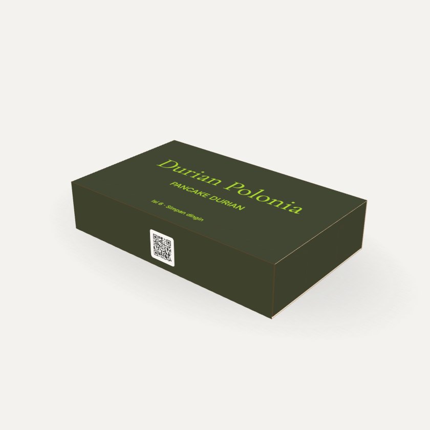 Tray & Sleeve dengan contoh desain